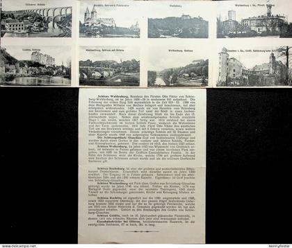 Waldenburg in Sachsen - Karte zum Aufklappen