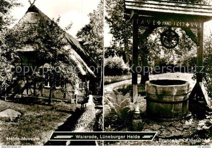Walsrode Lueneburger Heide Heide Museum Brunnen im Klosterhof