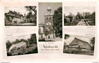 Walsrode Lueneburger Heide Kloster Evangelische Stadtkirche Heide-Museum L?nsgra