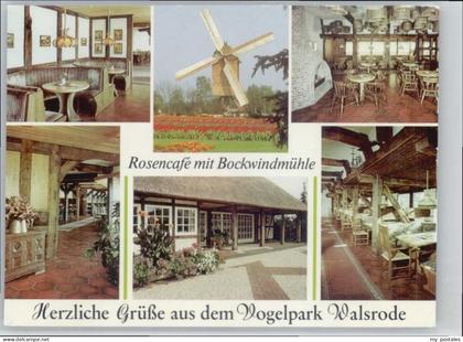 Walsrode Lueneburger Heide Walsrode Cafe Bockwindmuehle Vogelpark