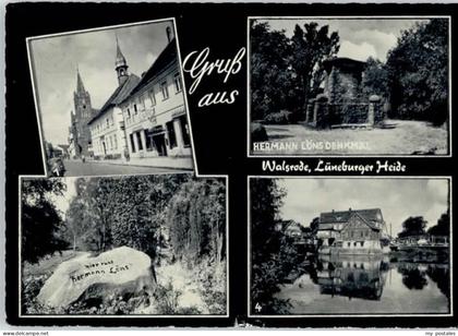 Walsrode Lueneburger Heide Walsrode Hermann Loens Denkmal