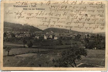 Waltershausen in Thüringen, Blick von der Brühlwiese