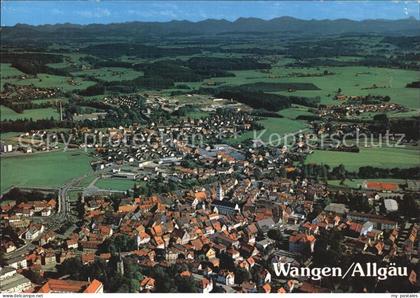 Wangen Allgaeu Fliegeraufnahme