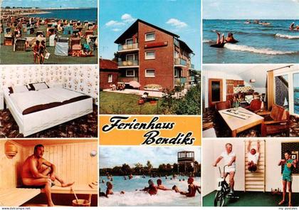 Horumersiel Wangerland Ferienhaus Bendiks Fitnessraum Saune Fremdenzimmer Badest