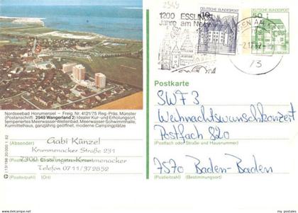 Horumersiel Wangerland Fliegeraufnahme