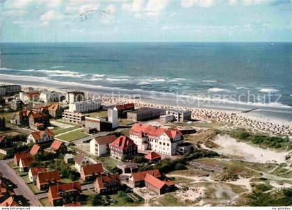 Wangerooge Nordseebad Fliegeraufnahme