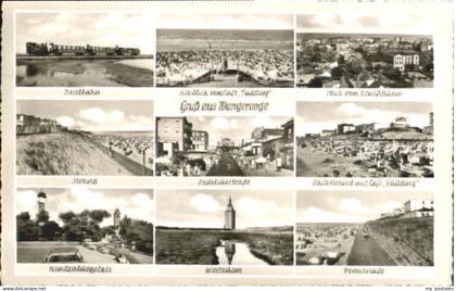 Wangerooge Nordseebad Wangerooge Bahn Strand Turm  x 1958