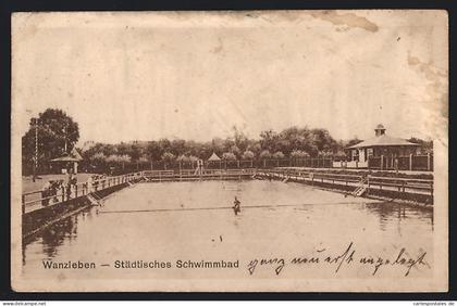 AK Wanzleben, Städtisches Schwimmbad