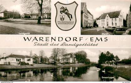 Warendorf NRW Landgestuet Markt Emsanlagen
