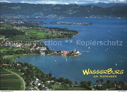 Wasserburg Bodensee Fliegeraufnahme