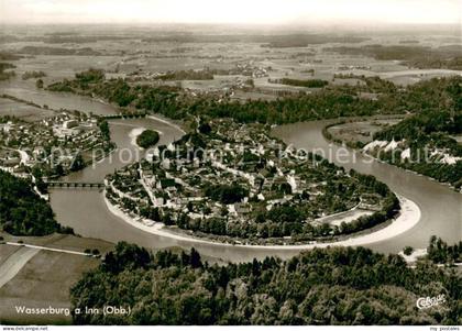 Wasserburg Inn Fliegeraufnahme