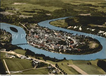 Wasserburg Inn Fliegeraufnahme
