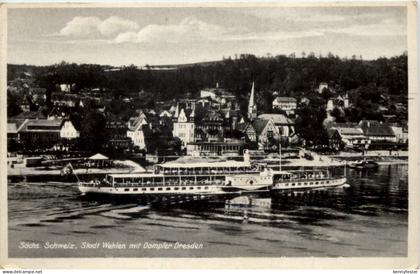 Wehlen, Dampfer Dresden