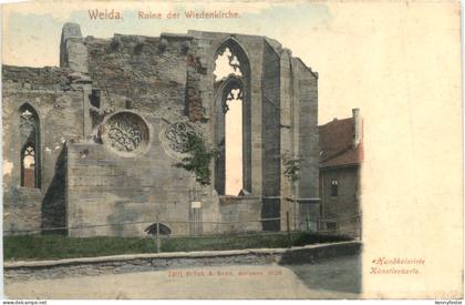 Weida - Ruine und Wiedenkirche