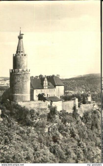 Weida Thueringen Weida Osterburg ungelaufen ca. 1955