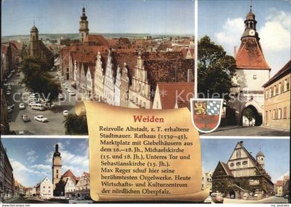Weiden Oberpfalz Max Reger Stadt Stadtansichten