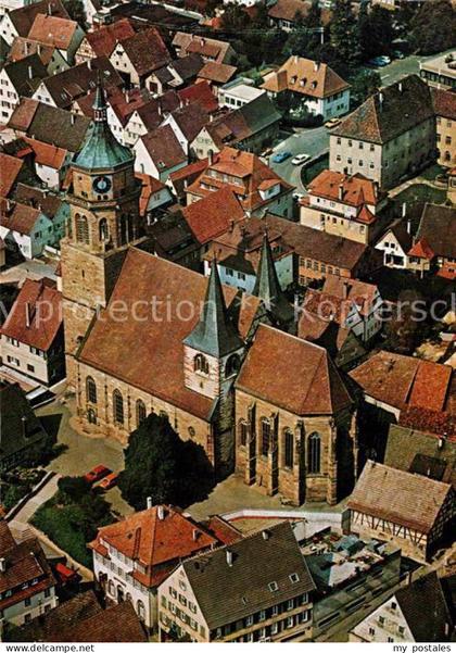 Weil der Stadt Katholische Pfarrkirche St Peter und Paul Fliegeraufnahme