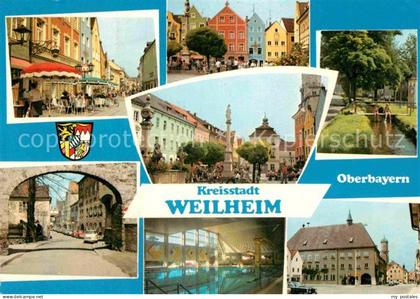 Weilheim Oberbayern Hallenbad Ortspartien