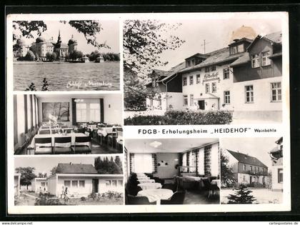AK Weinböhla, FDGB-Erholungsheim, Innenansichten