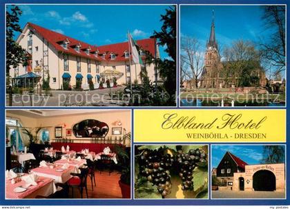 Weinboehla Elbland Hotel Gastraum Kirche