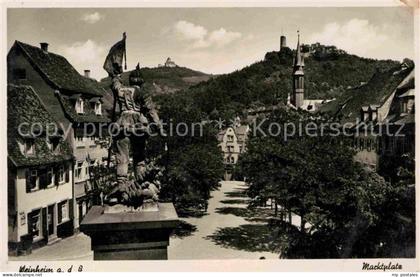 Weinheim Bergstrasse Marktplatz