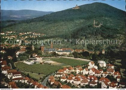 Weinheim Bergstrasse Wachenburg Luftbild