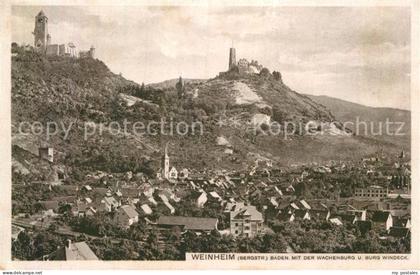 Weinheim Bergstrasse Wachenburg Windeck