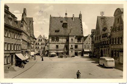 Weissenburg i. Bay., Marktplatz m. Rathaus