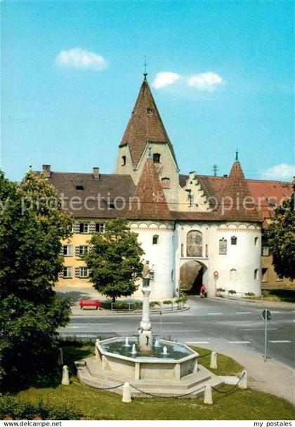 Weissenhorn Neu-Ulm Bayern Oberes Tor Brunnen