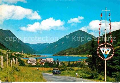 Weissensee Kaernten Teilansicht