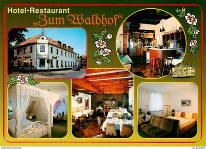 Welzow Hotel Restaurant Zum Waldhof Gaststube Bar Gaestezimmer