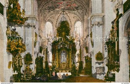 Wemding inneres der Wallfahrtskirche