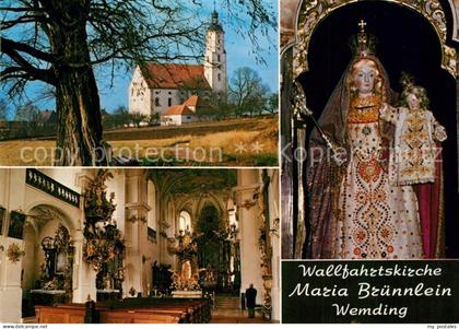 Wemding Wallfahrtskirche Maria Bruennlein