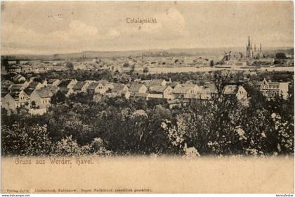 Gruss aus Werder Havel, Totalansicht