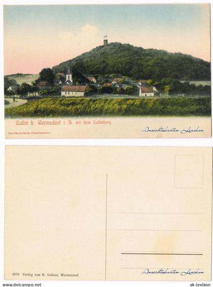 Ansichtskarte Collm-Wermsdorf Collmberg 1912