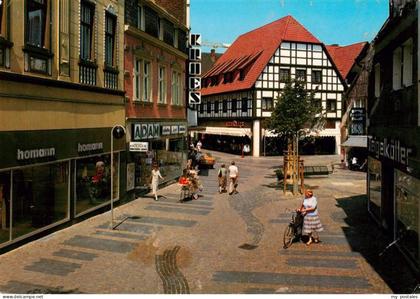 Werne-Langern Unna Bonenstrasse Alstadt Fussgaengerzone Fachwerkhaus