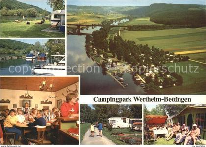 Bettingen Wertheim Campingpark Fliegeraufnahme