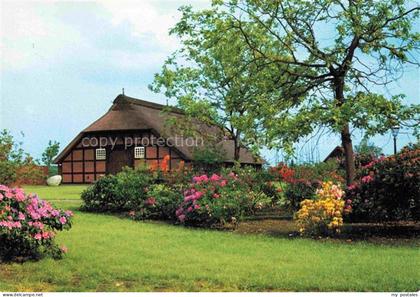Westerloy Westerstede Ammerland Niedersachsen Muehlenhof Fachwerkhaus Reetdach R