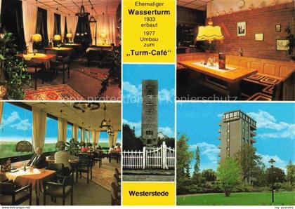Westerstede Ammerland Niedersachsen Wasserturm Turm-Café Restaurant Innenraum Ho