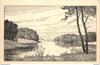 Der Silmsee bei Deutsch Eylau - Westpreussen