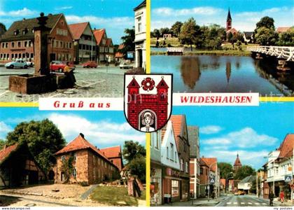 Wildeshausen Markt Brunnen Bruecke Dorfmotive