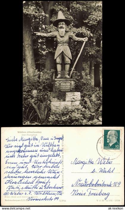 Wilthen (Sachsen) Der Pumphut Wilthen Oberlausitz zur DDR-Zeit 1962