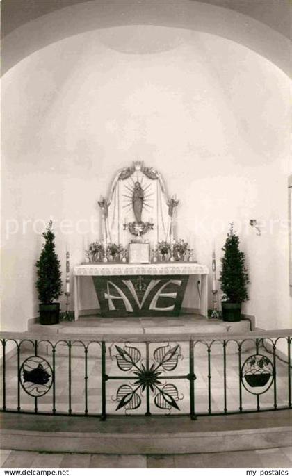 Johannisthal Windischeschenbach Exerzitienhaus Marienaltar Waldkapelle