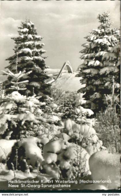 Winterberg Hochsauerland Winterberg Sprungschanze x 1963