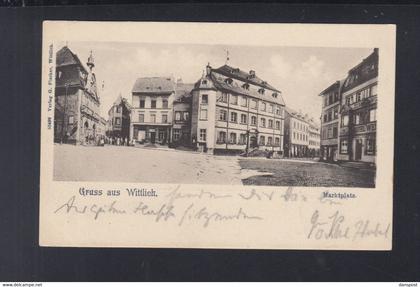 Dt. Reich AK Wittlich Marktplatz