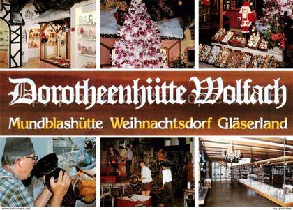 Wolfach Dorotheenhuette Wolfach Mundblashuette Weihnachtsdorf Glaeserland