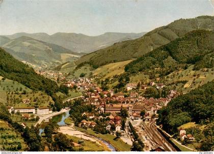 Wolfach Schwarzwald Fliegeraufnahme