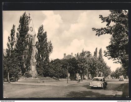 Foto-AK Wolfen, Leipziger Strasse