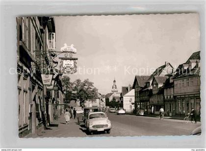 Wolfenbuettel Strassenpartie Hotel Schild