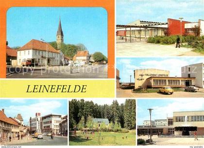 Leinefelde Hallenbad Kirche Gaststaette Eichsfelder Hof